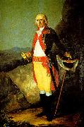 Francisco de Goya General Jose de Urrutia y de las Casas painting